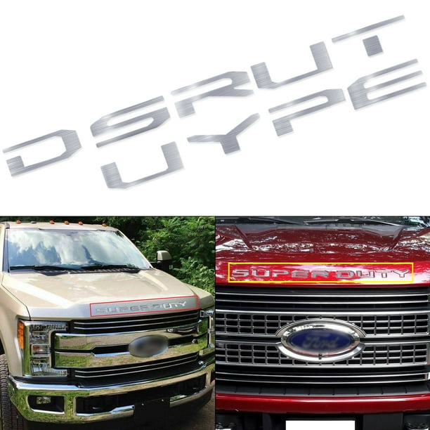 Matte Black Thin Vinyl Super Duty Letters Decal Stickers For 2008-2016 Ford F-250 F-350 F-450 F-550 Front Grille Hood Xotic Tech Direct Matte Black Thin Vinyl Super Duty Letters Decal Stickers For 2008-2016 Ford F-250 F-350 F-450 F-550 Front Grille Hood Xotic Tech Direct